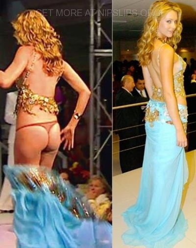 1d61 jennihawkinsd 191 2. Jennifer Hawkins Wardrobe Malfunction   Upskirt Get more nipple slips at Nipple Slips org