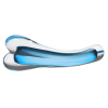  Simply Blown The Lover Hand Blown Glass Dildo, Aqua Get more nipple slips at Nipple Slips org