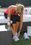 3566 ef4edf136535825 Stacy Keibler   Muscle Milk fitness retreat in Los Angeles (Jun 9, 2011) x3 Get more nipple slips at Nipple Slips org